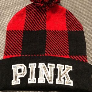 PLAID BLING Beanie